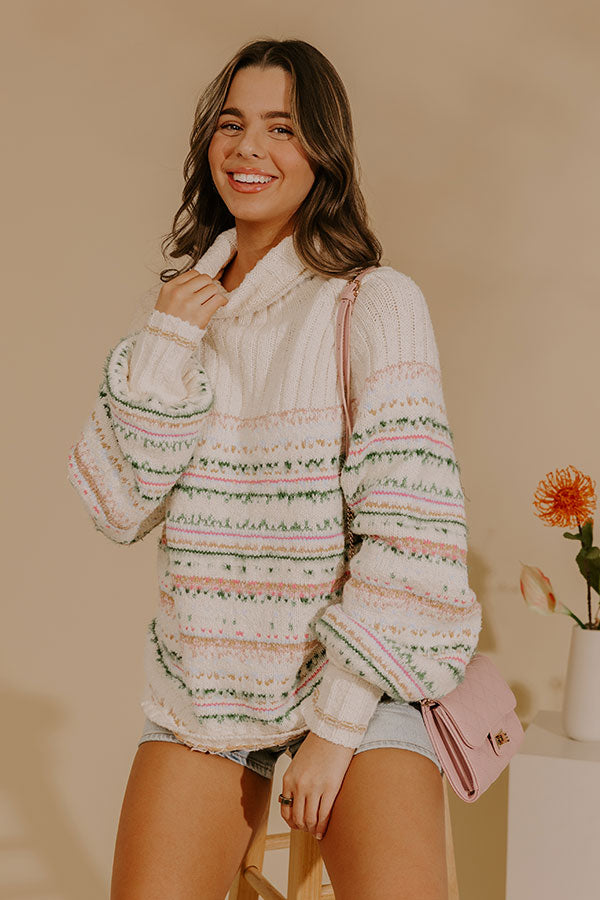 Cabin Chic Knit Sweater Image - 1