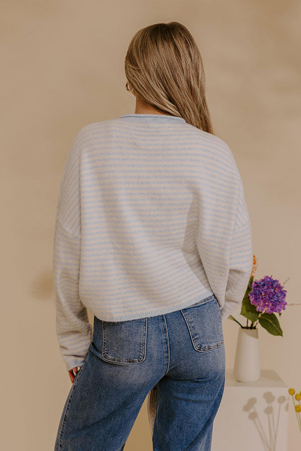 Modern Lines Knit Stripe Cardigan Image - 4