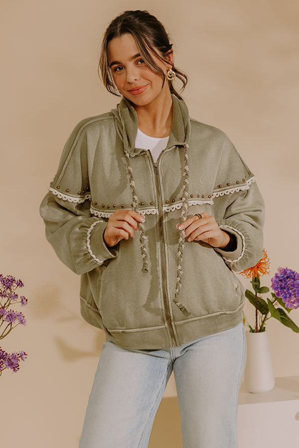 Darling In The City Vintage Wash Hoodie Image - 2