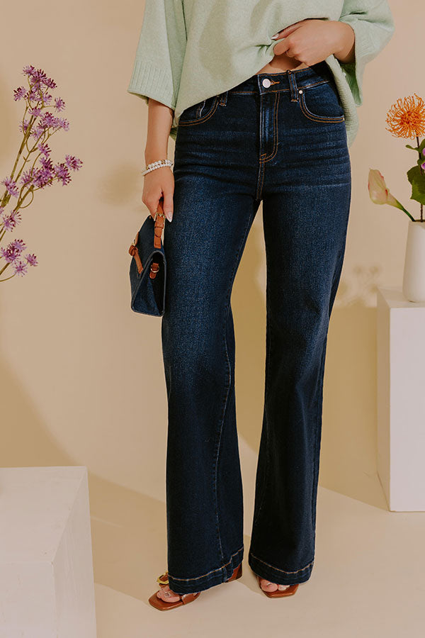 RISEN Sutton High Waist Wide Leg Jean Image - 3