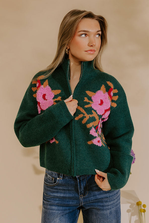 Early Bloom Knit Sweater Image - 3