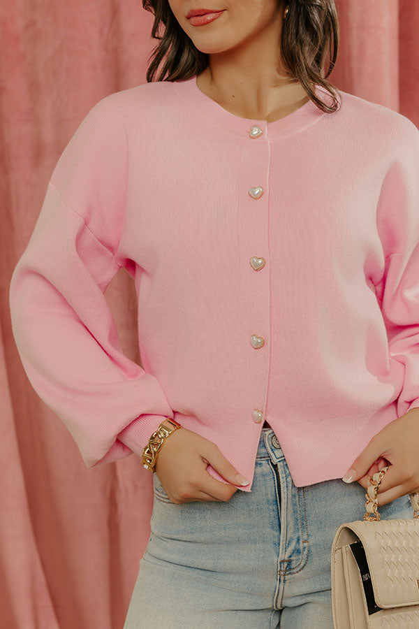 Heartfelt Embrace Knit Cardigan Image - 2