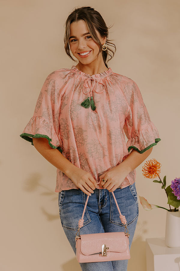 Uptown Prep Floral Top Image - 1