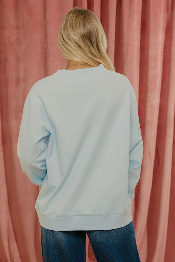 XOXO Applique Sweatshirt Image - 5