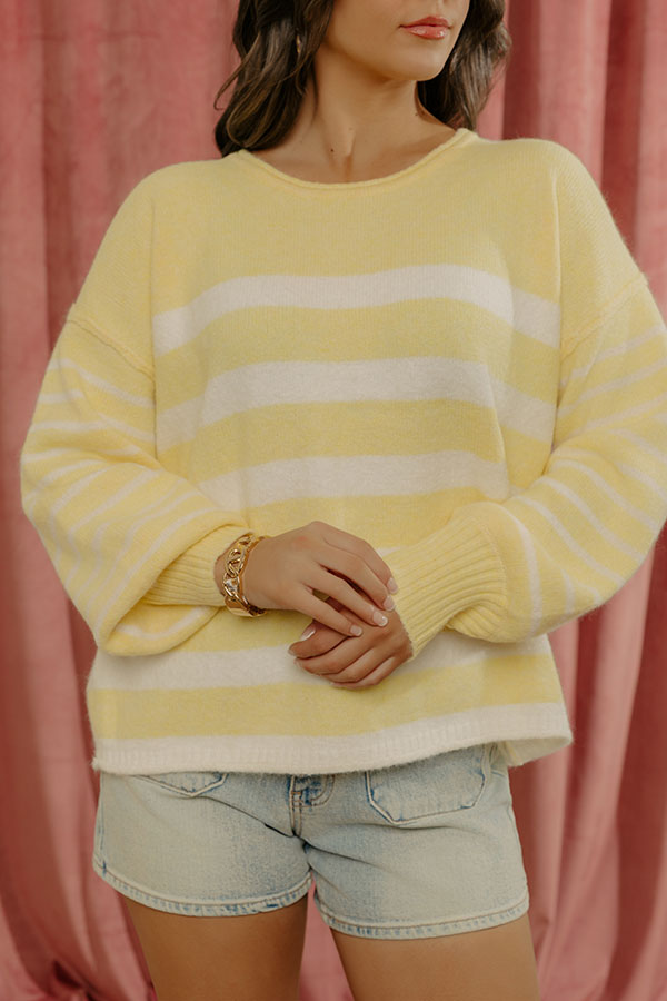 Dockside Cutie Stripe Knit Sweater Image - 2