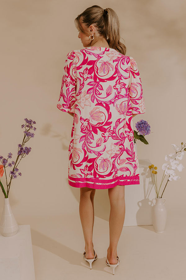 Sweet Ivy Floral Mini Dress Image - 4