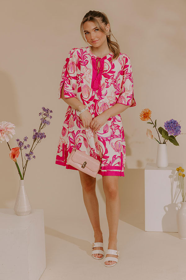 Sweet Ivy Floral Mini Dress Image - 1