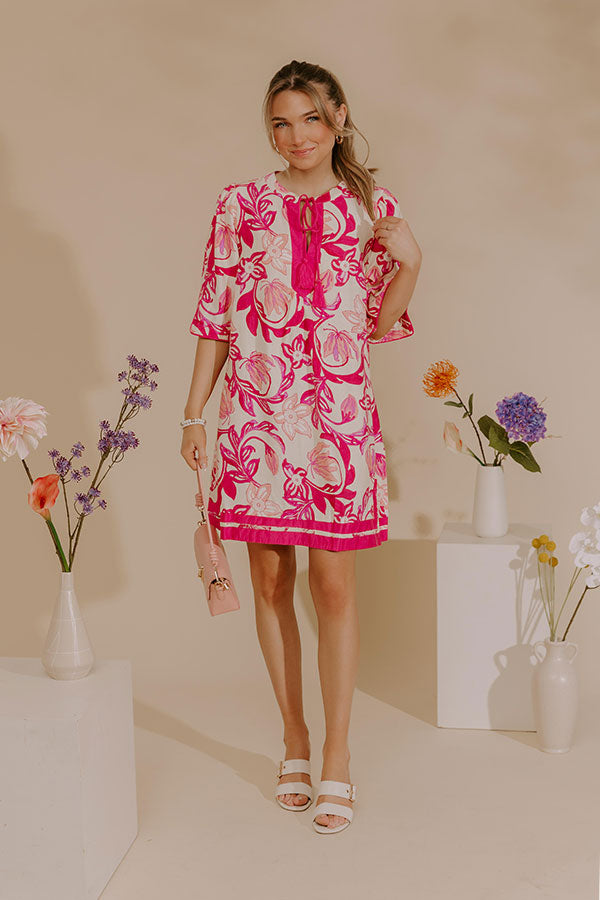 Sweet Ivy Floral Mini Dress Image - 5