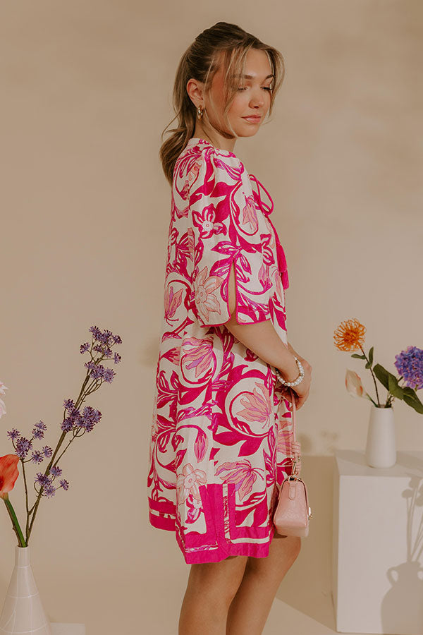 Sweet Ivy Floral Mini Dress Image - 3