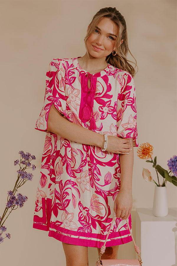 Sweet Ivy Floral Mini Dress Image - 2