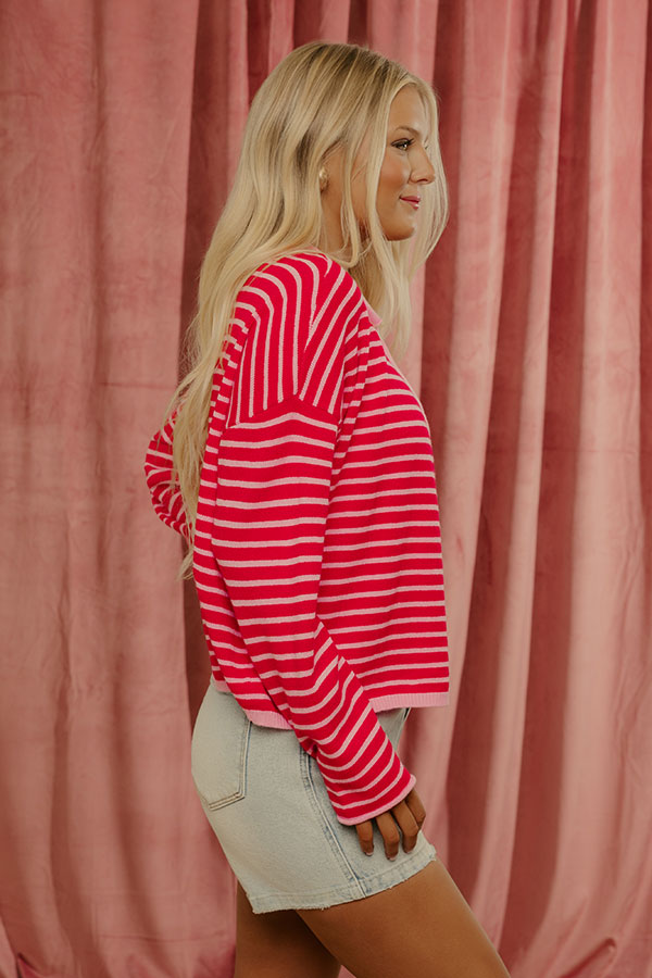 Lover’s Lane Stripe Knit Cardigan Image - 4